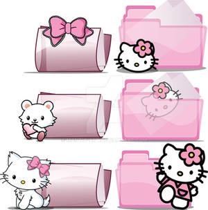 Hello Kitty - Folders icons