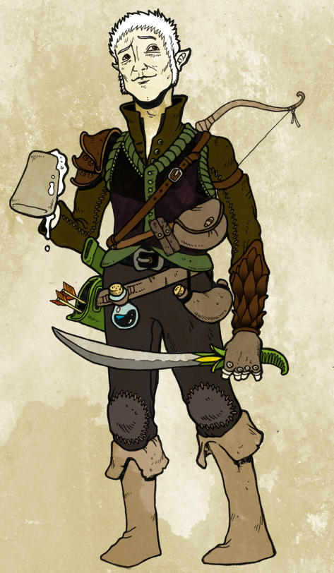 Criminal Halfing Ranger Aran Thule, halfling ranger 2 by House-of-Squid on DeviantArt