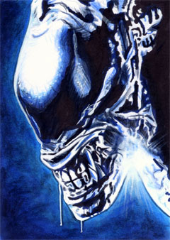 Alien Sketch Card 2