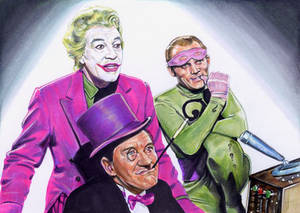 Joker, Penguin And Riddler