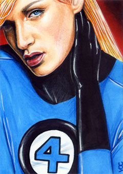 Sue Storm Sketch Card 4