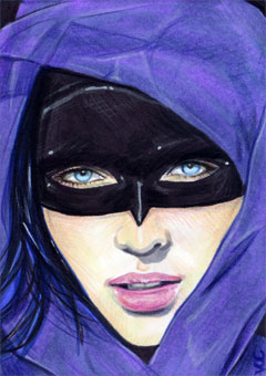 Raven Sketch Card 1