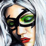 Black Cat Sketch Card 8