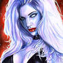 Lady Death Sketch Card 1