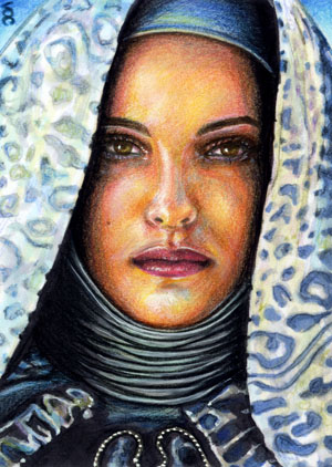 Padme Sketch Card