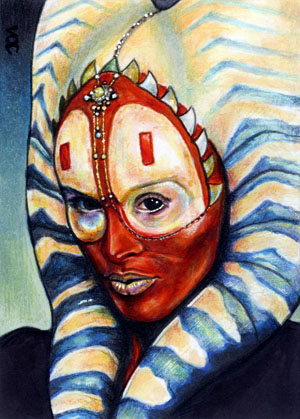 Shaak Ti Sketch Card