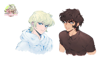 Ryo and Akira render