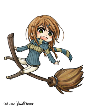 .:Ashland- Ravenclaw Quidditch Chibi:.