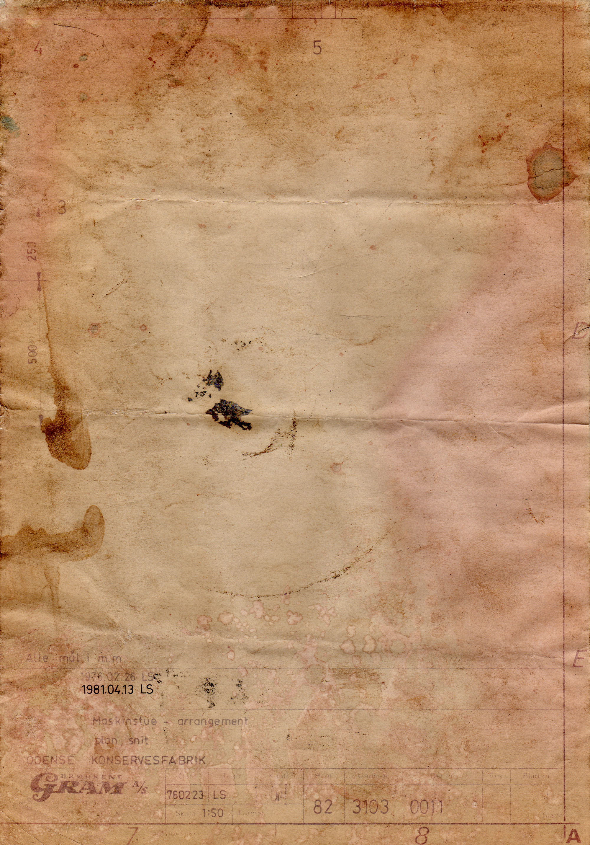 Grungy paper texture v.1