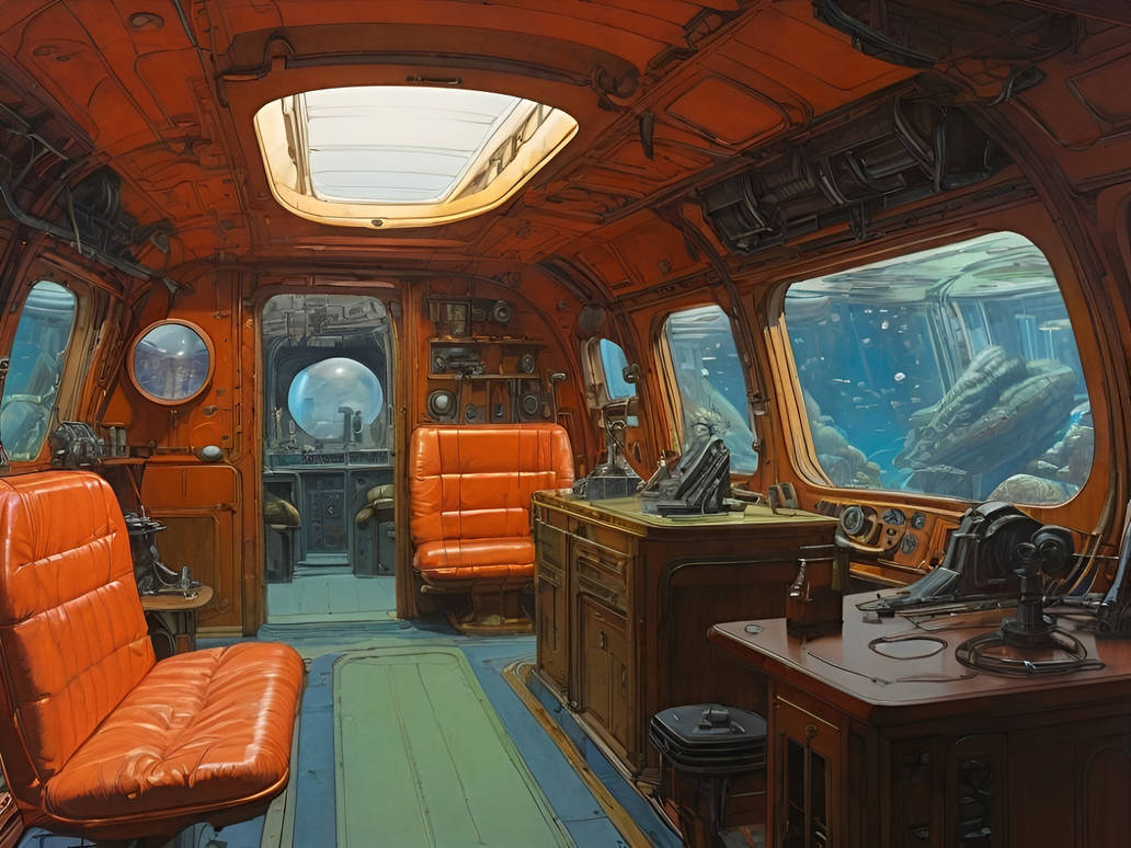 Deep sea submarine interior by jotomedia on DeviantArt