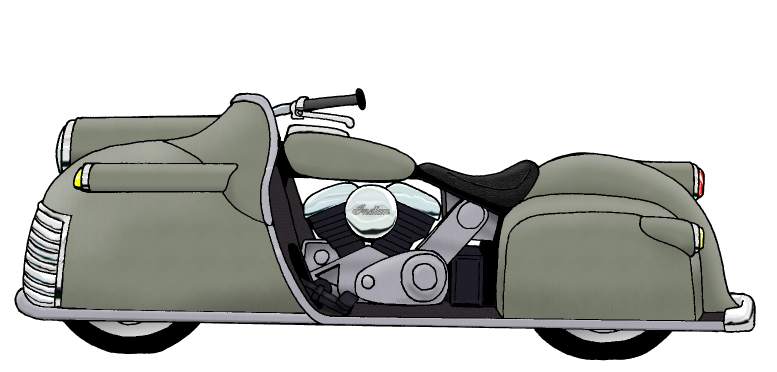 Giant Cruiser Motorcycle