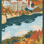 Mohonk Mountain House Vintage Travel Poster
