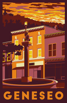 Geneseo Travel Poster