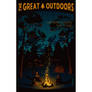 Camping Under the Stars- The Great Outdoors Poster