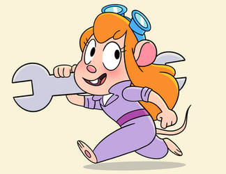 Gadget Hackwrench (New  Chip n Dale Style!)