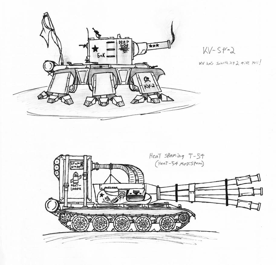 Random Fiction tanks by UNITGX48 on DeviantArt