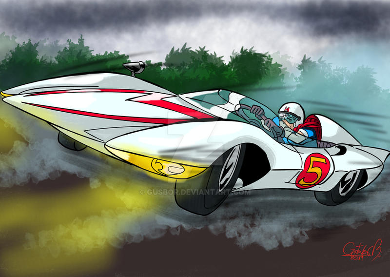 Speed Raver Mach 5 Mach Five Anime _ Mach 5 Speed Racer – PJHE