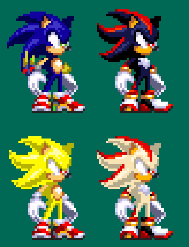 Sonic 2 HD Sprites V.2 by LightTvGamingYT on DeviantArt