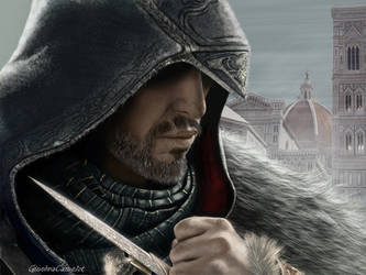 Ezio Auditore - Assassins Creed by GinebraCamelot