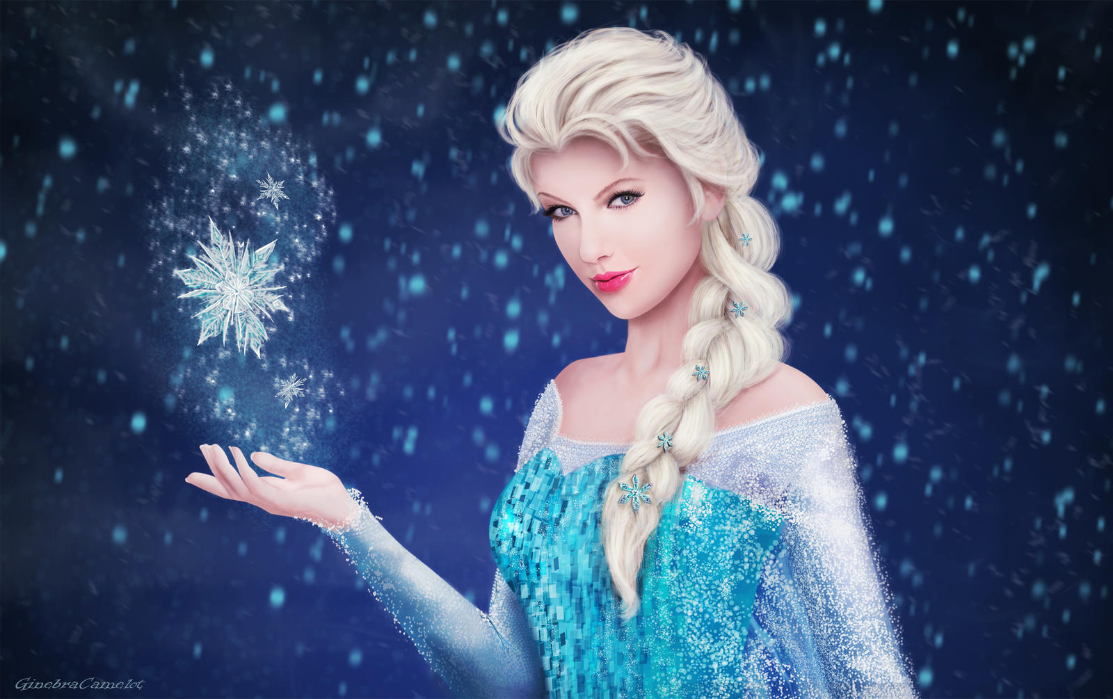 Elsa - Frozen Wallpaper by GinebraCamelot on DeviantArt