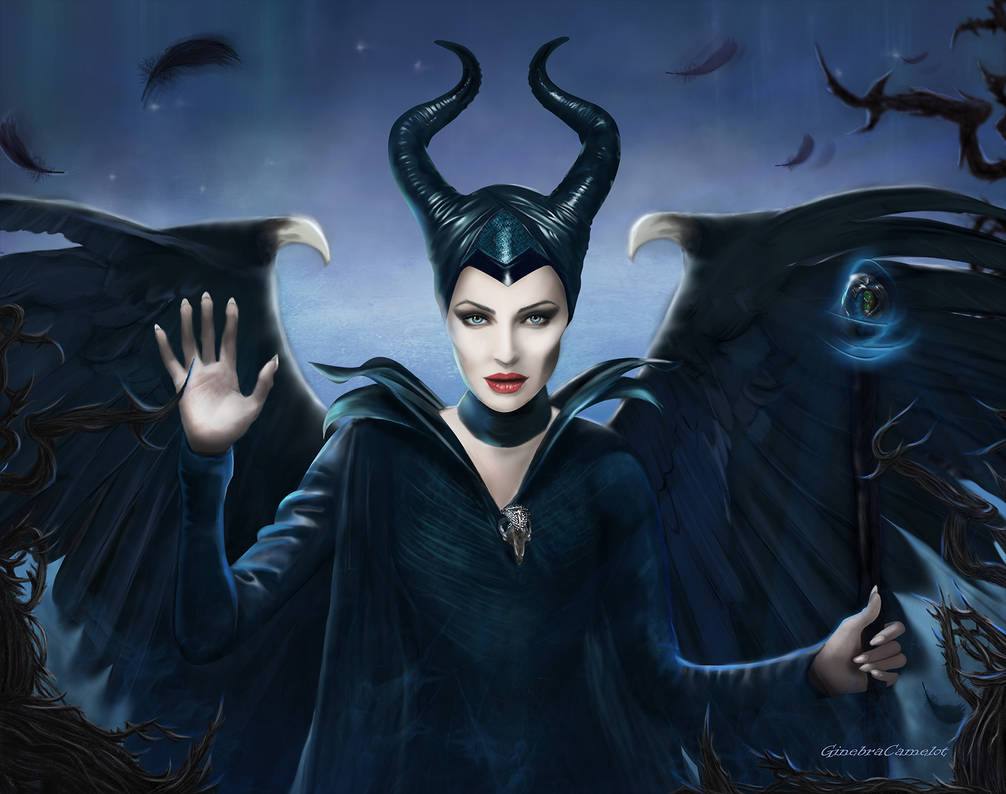 The wings of Maleficent by GinebraCamelot