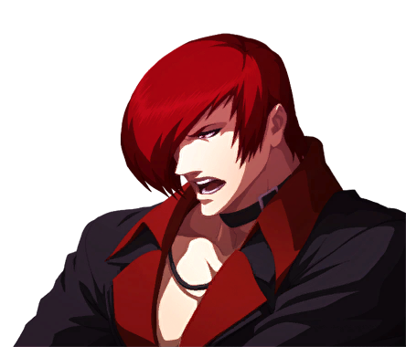 Iori Yagami, from Friday Night Fight!, a roleplay on RPG