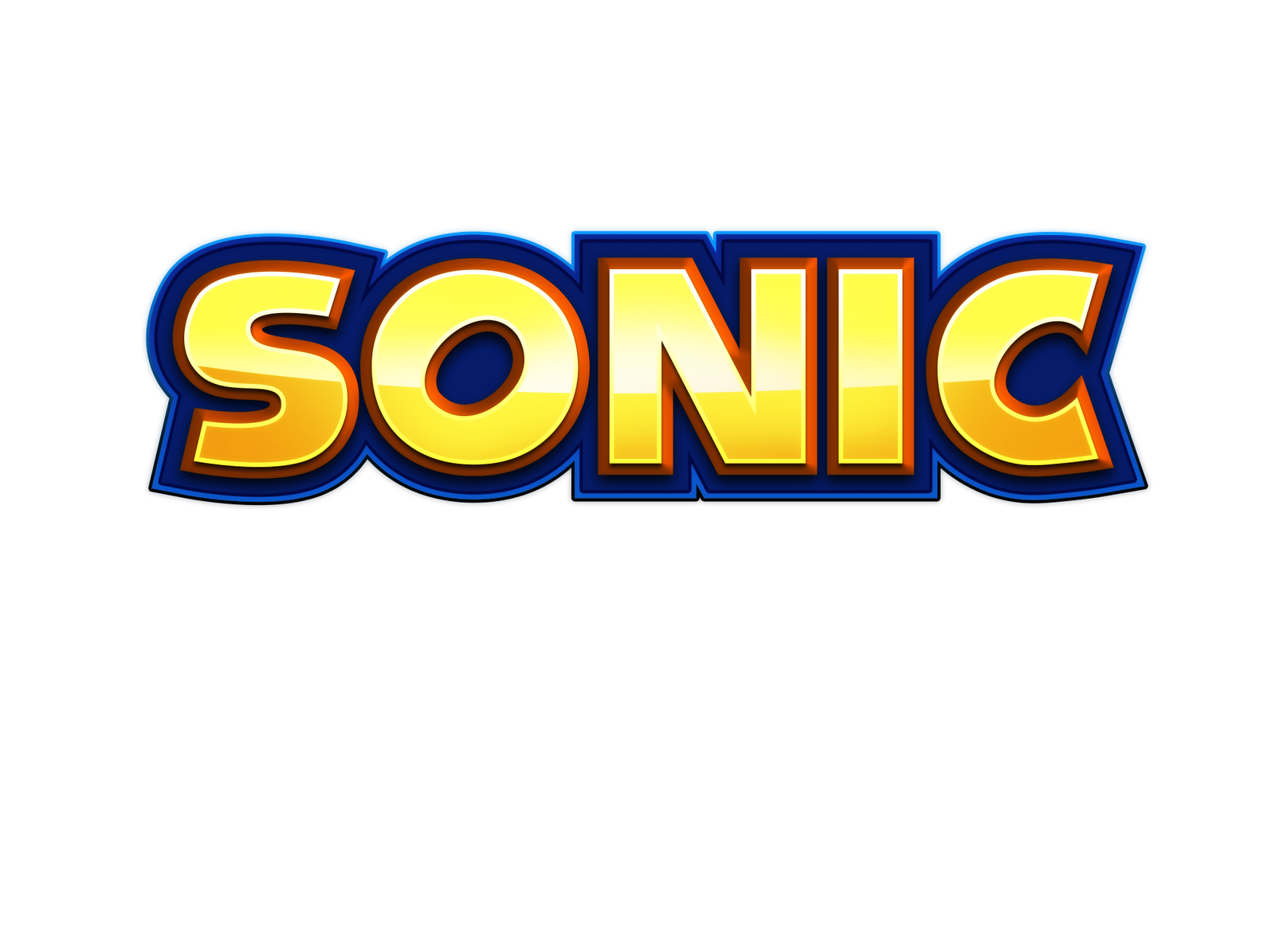 Sonic Logo Text by KolnzBerserK on DeviantArt