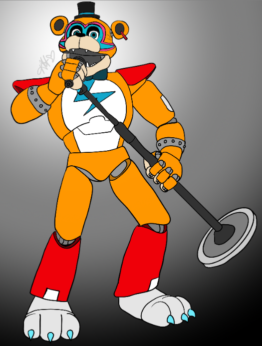 Glam Rock Freddy by TheKonekoSakura on DeviantArt