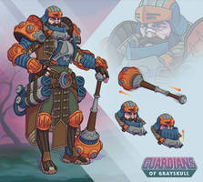 Guardians of Grayskull: Man-At-Arms (Redesign)