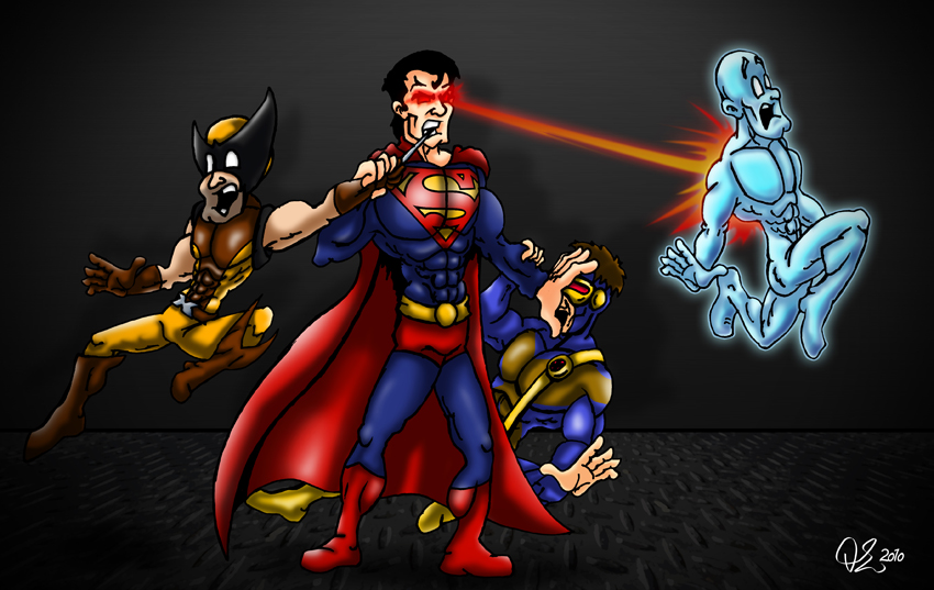 Superman vs the X-men