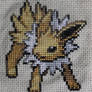 Jolteon Cross Stitch