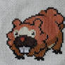 Bidoof Cross Stitch