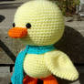 Amigurumi Crochet Duckling