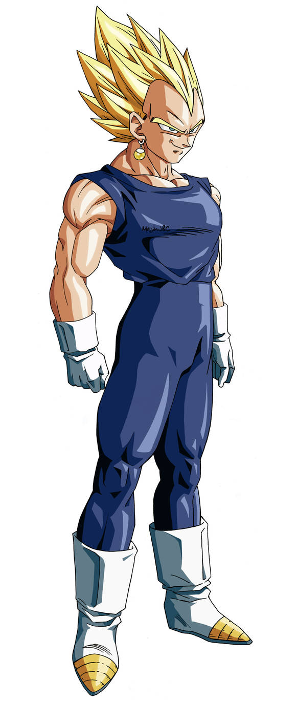 Vegeta SSJ2 Hyper Dimension Promo REDRAW by Majin J8C on Vegeta SSJ2 Hyper Dimension Promo REDRAW by Majin J8C on