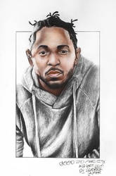 Kendrick Lamar A3 Portrait