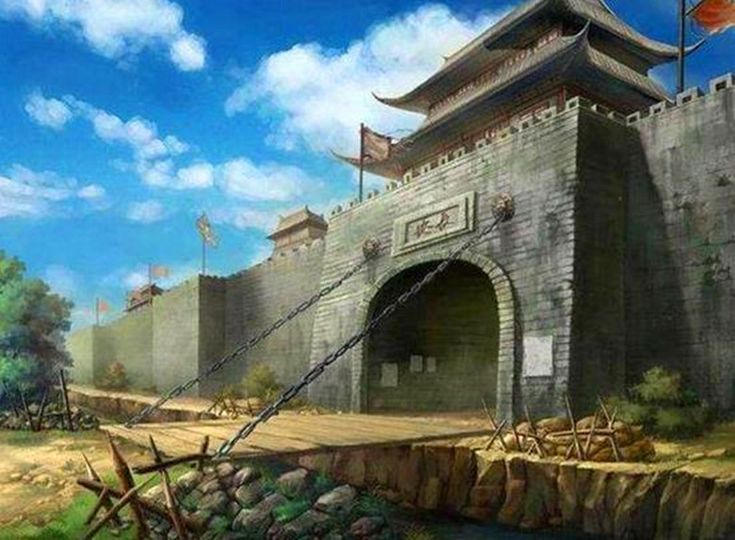 city gate by moutenVgeneral on DeviantArt