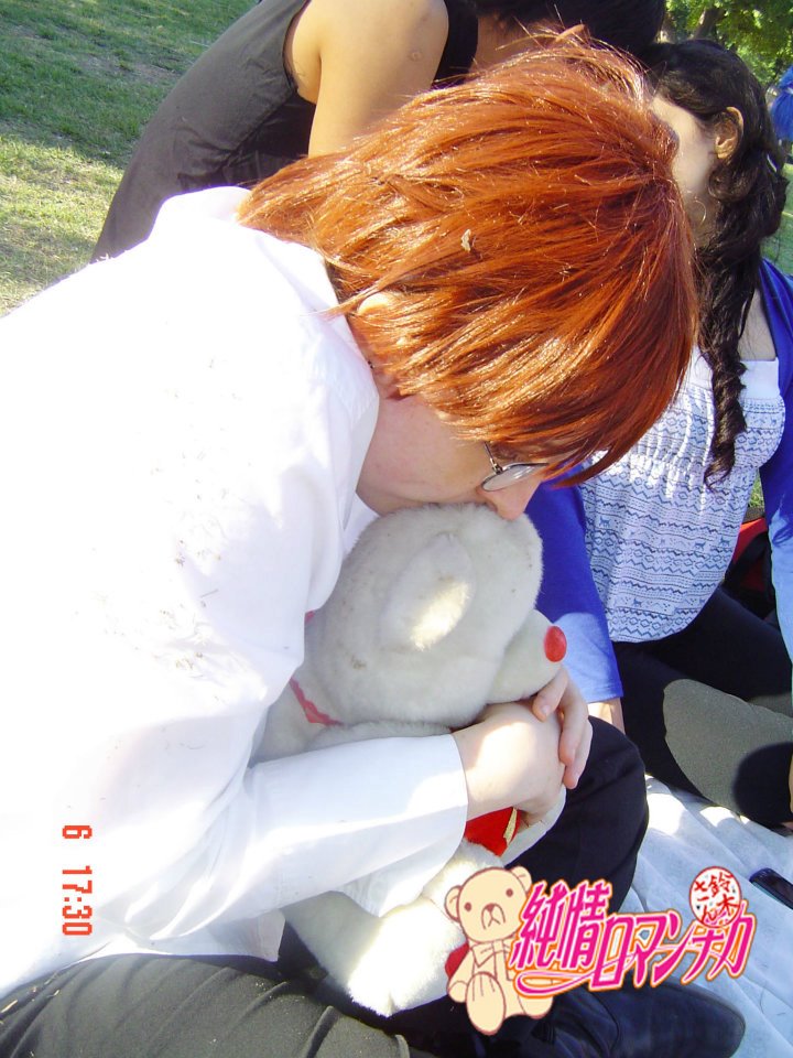 Hiroki Kamijo hug Bear