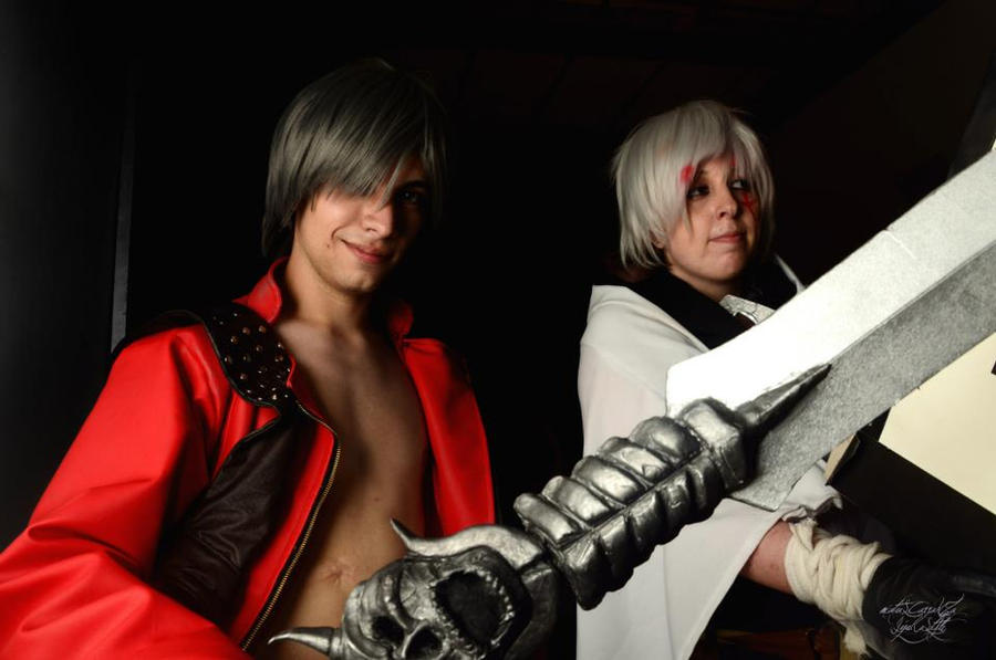 Dante and allen crossover cosplay