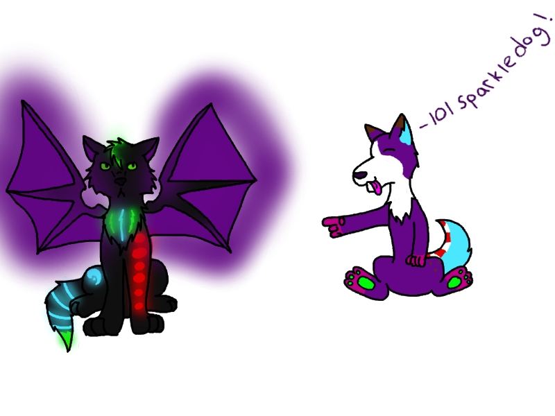 Broken Is A Sparkledog