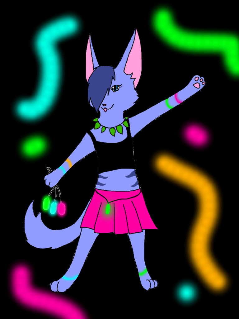 Pretty Rave Kitty