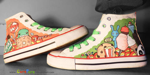 Hand-painted Sweet Sneakers