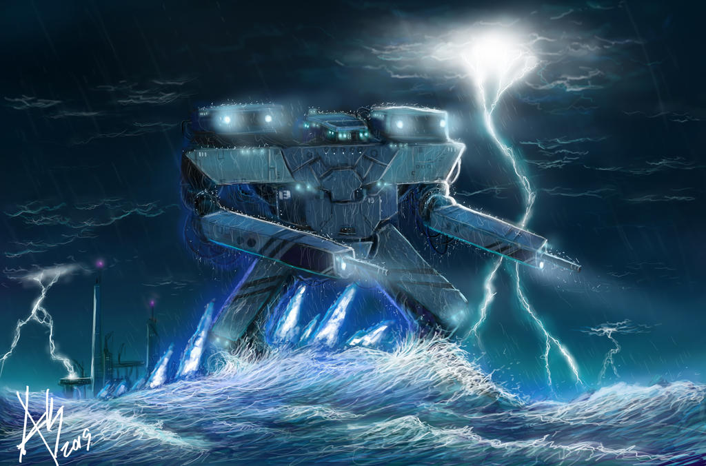 Pacific Rim meets Godzilla by animatrocities on DeviantArt