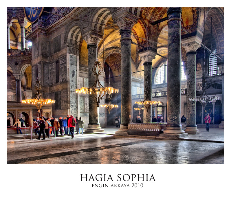 Inside of Hagia Sophia