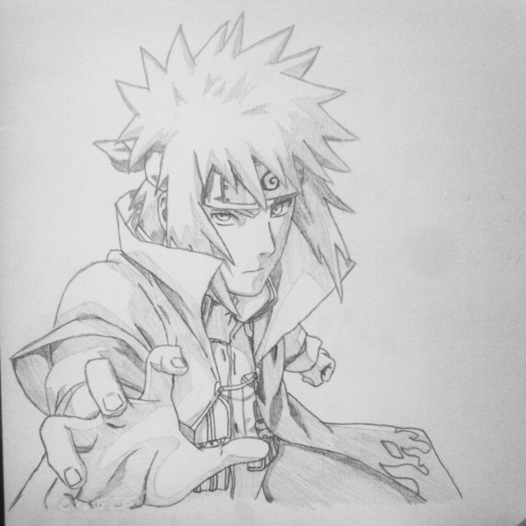 Minato Namikaze Desenho by gustavosteyer on DeviantArt