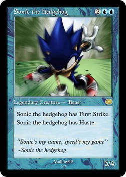 Sonic's Card