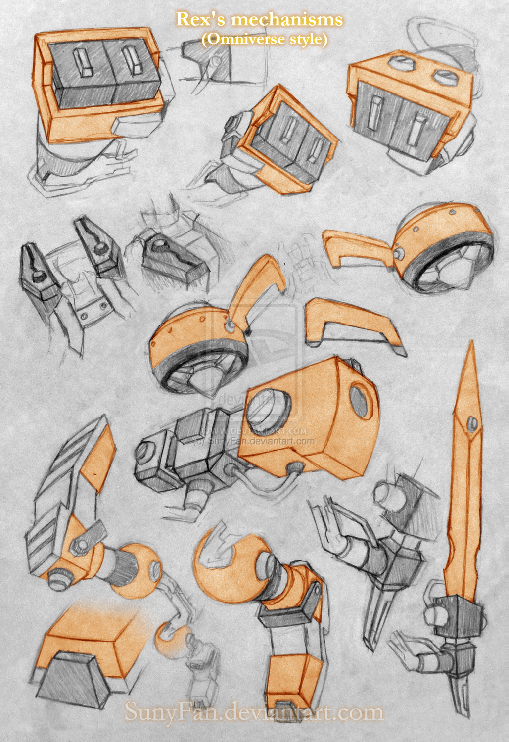 Rex 's mechanisms (Omniverse style)