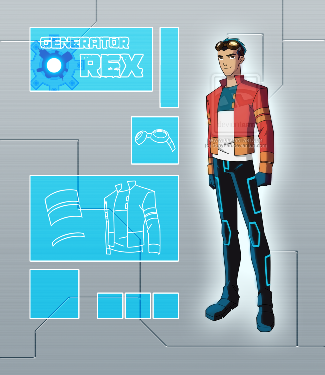 Generator Rex - Omniverse Style - 5 by SunyFan on DeviantArt