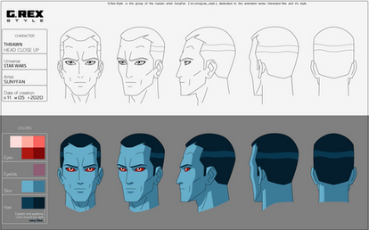 G. Rex Style - CONCEPT ART - Thrawn