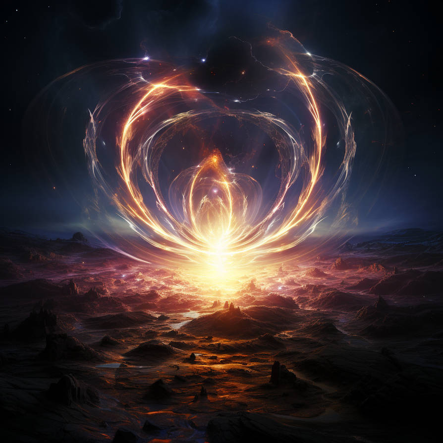 Fracoris A Whirlwind A Spiral Of Light Rising From by Fracoris on ...