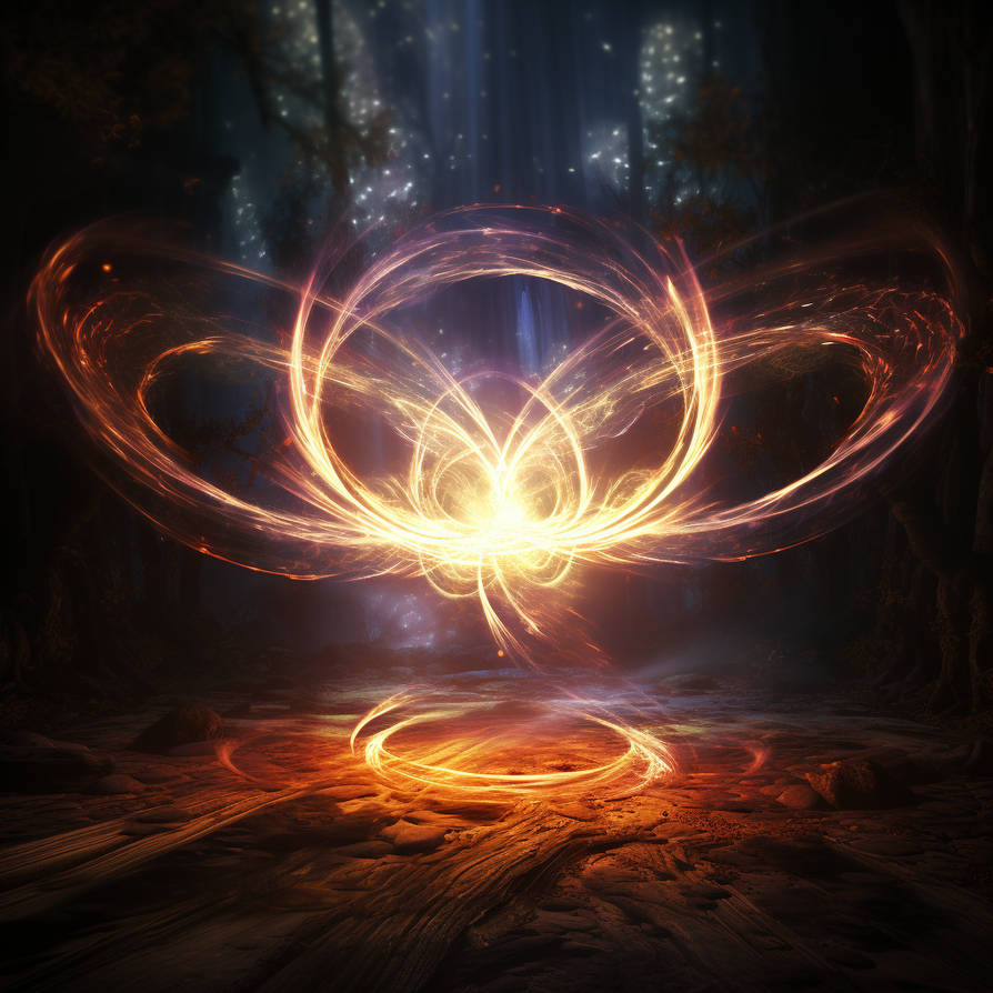 Fracoris A Whirlwind A Spiral Of Light Rising From by Fracoris on ...
